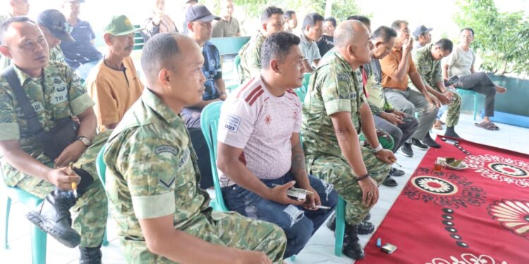 BUKTIKAN TNI AD KUAT BERSAMA RAKYAT, KORAMIL BATANGHARI GELAR NOBAR PILDUN