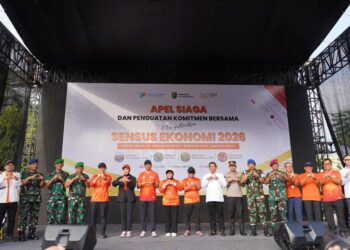 Kasrem 043/Gatam Ajak Masyarakat Dukung Suksesnya Sensus Ekonomi 2026 di Lampung