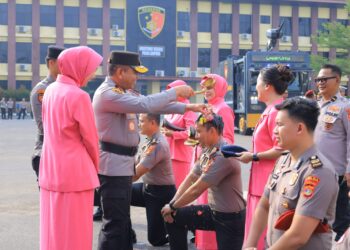 Wakapolda Lampung: Kenaikan Pangkat Harus Diiringi Loyalitas, Integritas dan Kedekatan dengan Masyarakat