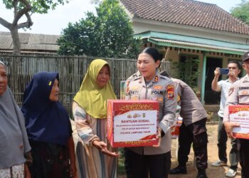 Kapolres Lampung Timur Resmikan Bedah Rumah Ketiga dalam Rangka Hari Bhayangkara ke-80, Wujud Nyata Kepedulian kepada Masyarakat