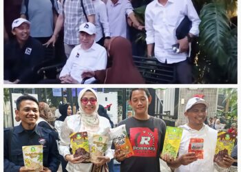 Jokowi … !!! Sapa Relawan di Kopi Nako, Jadikan Ajang Ramah Tamah dan Konsolidasi