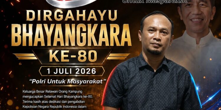 Bang Jo Pimpin ROK Lampung Ucapkan HUT Polri Ke – 80 : Siap Jaga Silaturahmi & Kemitraan