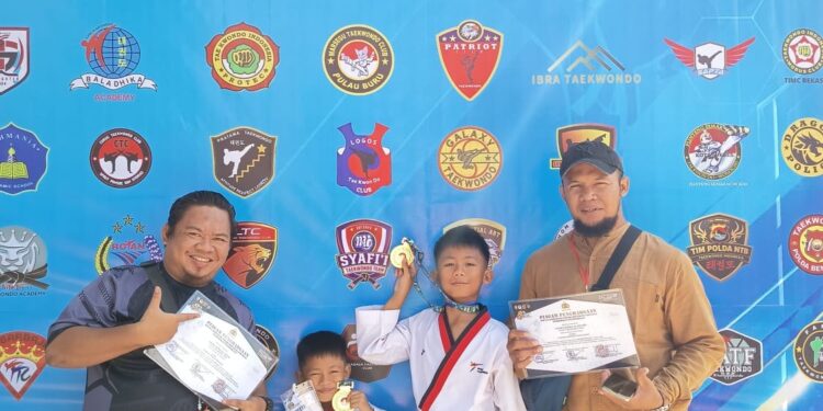 Dua Atlet Syafi’i Taekwondo Team Metro Lampung Raih Juara 1 di Kapolri Cup VII 2026