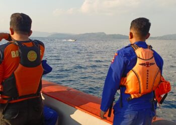 ABK Terjatuh dari Kapal Nelayan di Perairan Pulau Kelagian, Tim SAR Gabungan Lakukan Pencarian