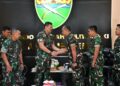 Danbrigif 4 Mar/BS Perkuat Kolaborasi Pertahanan Melalui Audiensi dengan Pangdam XXI/RI