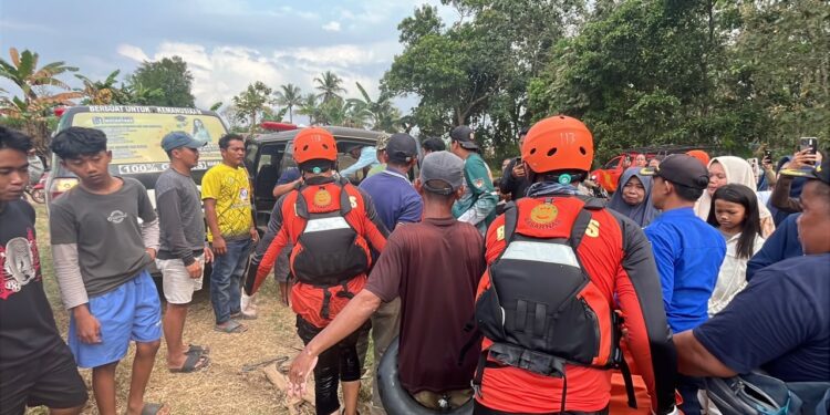 Tim SAR Gabungan Temukan Dua Remaja Tenggelam di Sungai Pekon Jogyakarta Pringsewu