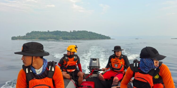 Pencarian ABK Jatuh di Perairan Pulau Kelagian Memasuki Hari Kelima, Tim SAR Gabungan Perluas Area Pencarian