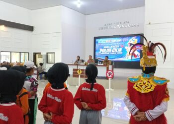Antusias! Ratusan Siswa SD Ramaikan Seleksi Polisi Cilik Polres Lampung Timur Tahun 2026