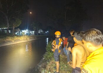Hari Kedua Pencarian, Tim SAR Gabungan Belum Temukan Korban Tenggelam di Irigasi Batanghari
