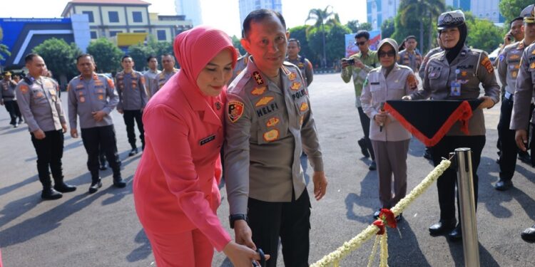 Klinik hingga Ruang Podcast, Kapolda Lampung Resmikan Tiga Fasilitas Penunjang Pelayanan Polresta Bandar Lampung