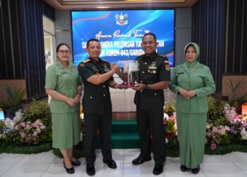 Haru dan Bangga, Korem 043/Gatam Lepas Kasiren Terbaiknya