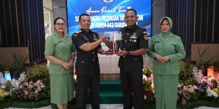 Haru dan Bangga, Korem 043/Gatam Lepas Kasiren Terbaiknya