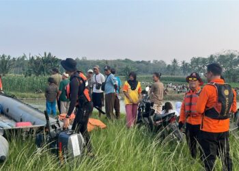 Tim SAR Gabungan Cari Dua Remaja yang Tenggelam di Sungai Pekon Jogyakarta Pringsewu