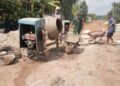 BABINSA KORAMIL 04/SBW GOTONG ROYONG PENGECORAN JALAN HASIL SWADAYA MASYARAKAT
