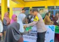 Polsek Jabung Salurkan 10 Ton Beras Lewat Gerakan Pangan Murah