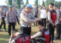 Bid Propam Polda Lampung Gelar Gaktibplin di Polres Lampung Timur, Perkuat Disiplin dan Profesionalisme Personel