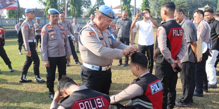 Bid Propam Polda Lampung Gelar Gaktibplin di Polres Lampung Timur, Perkuat Disiplin dan Profesionalisme Personel