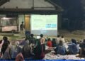 KKL-PPM Kelompok 22 Universitas Malahayati Bangun Ruang Kolaborasi Bersama Warga Lewat Nobar Film Jumbo di RW 05 Yosomulyo