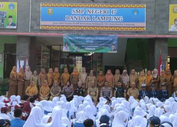 MPLS SMP Negeri 17 Bandar Lampung Libatkan TNI, Polri, dan Kejaksaan, Bentuk Pelajar Disiplin & Bebas Bullying