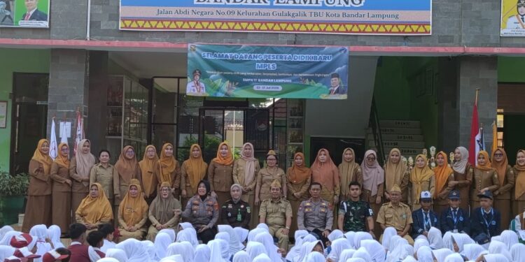MPLS SMP Negeri 17 Bandar Lampung Libatkan TNI, Polri, dan Kejaksaan, Bentuk Pelajar Disiplin & Bebas Bullying