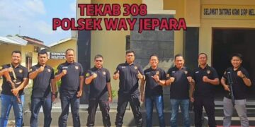 Kekompakan dan Komitmen Tim Tekab 308 Polsek Way Jepara Patut Jadi Contoh dalam Mengayomi Masyarakat