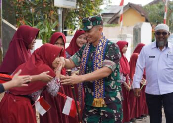 Danrem 043/Gatam Turun Langsung ke Pinang Jaya, Pastikan TMMD Ke-129 Beri Manfaat Nyata Buat Warga