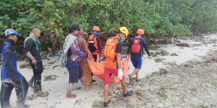ABK Hilang di Perairan Pulau Kelagian Ditemukan Meninggal Dunia, Operasi SAR Resmi Ditutup