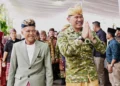 Pangdam XXI/Radin Inten Mayjend. TNI Kristomei Siantur Resmi Jadi Orang Abung Marga Nunyai