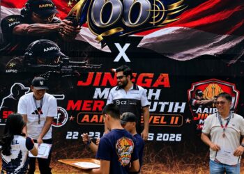 Personel Brimob Lampung Raih Prestasi Gemilang di Kejuaraan Menembak Nasional Perbakin Anniversary 66 Bandung
