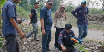 Dosen ITERA dan UNILA Petakan Potensi Air Tanah di Desa Negara Batin