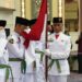 Kasrem 043/Gatam Hadiri Pengukuhan Paskibraka Provinsi Lampung 2026