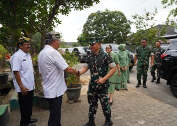 HUT Ke-79 Korem 043/Gatam, Danrem Silaturahmi dengan Sesepuh dan Keluarga Besar Prajurit