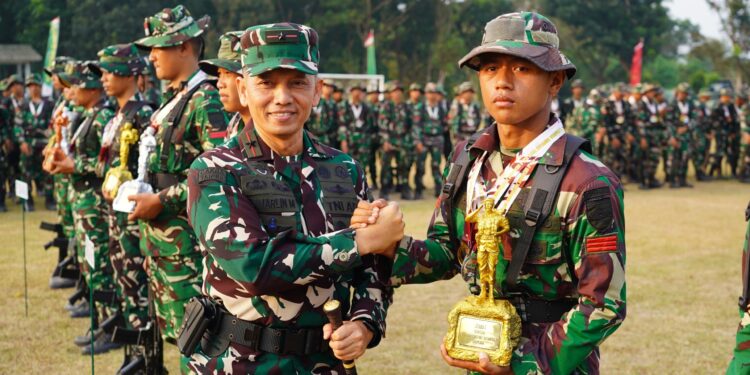 Danrem 043/Gatam Hadiri Penutupan Lomba Binsat HUT Ke-1 Kodam XXI/Radin Inten Tahun 2026