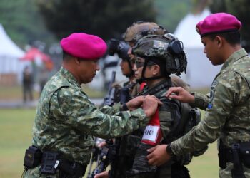 Danbrigif 4 Marinir/BS Resmi Buka Latgabma Super Garuda Shield (SGS) Marfor 2026 di Yonif 7 Marinir