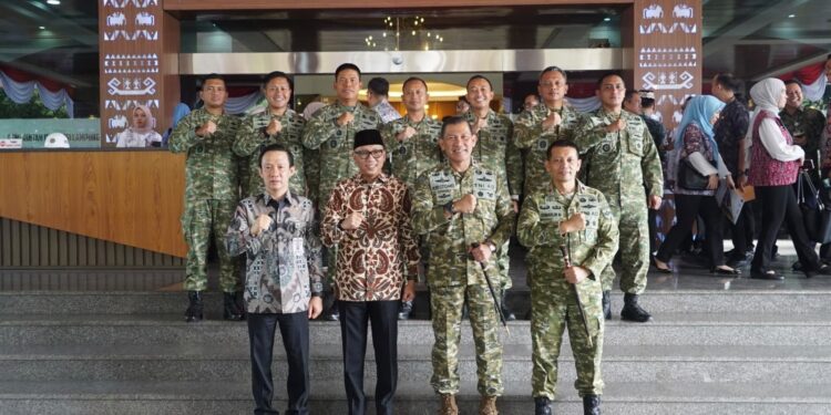 TNI-Pemda Perkuat Sinergi, Program Desaku Maju Didorong hingga Pelosok Lampung