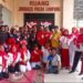 Meriahkan HUT RI ke-81, Pejabat Utama Polda Lampung Joget Balon Bersama Jurnalis