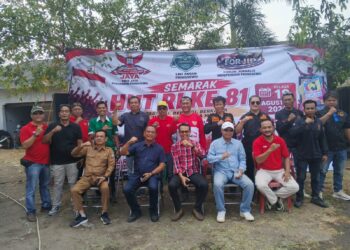 HUT RI ke-81, LBH Ansor Pringsewu Bersama FOR-JIP dan GRIB Jaya Gelar Aksi Sosial dan Pentas Budaya, Berlangsung Meriah hingga Malam