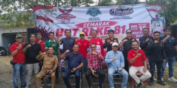 HUT RI ke-81, LBH Ansor Pringsewu Bersama FOR-JIP dan GRIB Jaya Gelar Aksi Sosial dan Pentas Budaya, Berlangsung Meriah hingga Malam