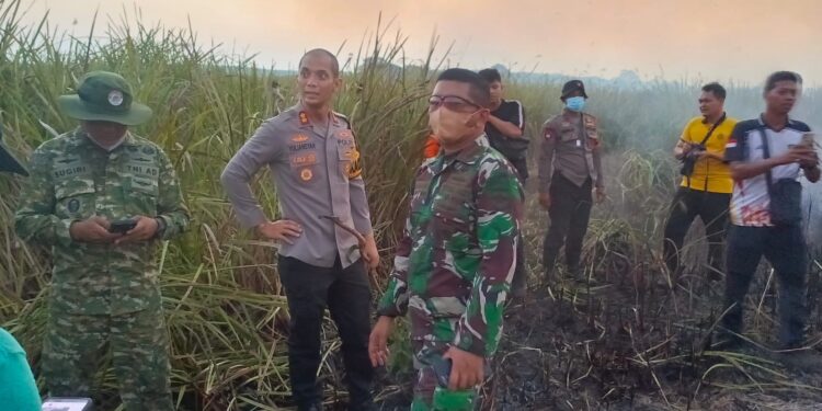 LAMPUNG: Karhutla TN Way Kambas Berhasil Dipadamkan, 200 Personel Gabungan Lakukan Pembasahan