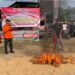 Tindaklanjuti Edaran Bupati Pringsewu, Destana Kresnomulyo Barat Gelar Pelatihan dan Simulasi Penanganan Karhutla