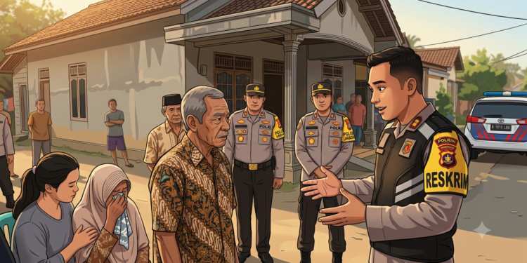 Polres Lampung Timur Klarifikasi Kasatreskrim: Nenek Rizki Meninggal Bukan saat Penggerebekan