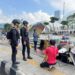 Tingkatkan Harkamtibmas, Personel Komposit Gegana Brimob Lampung Gelar Patroli Dialogis di Pusat Keramaian dan Rumah Ibadah