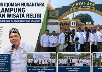 Majelis Iqomah Nusantara Bandar Lampung Gelar Touring Religi Ketiga