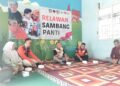 Relawan Rumah Zakat bersama Pekerja Sosial Masyarakat Sambangi Panti Asuhan Tunas Putra Muhammadiyah Pringsewu