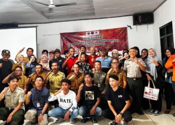 BPBD Lampung Gandeng Mitra Bentala bentuk Destana di Pekon Sidoharjo Pringsewu