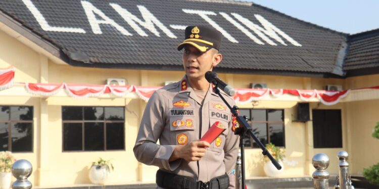Kapolres Lamtim : “Jaga Lingkungan, Hindari Membakar Lahan”