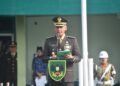 Korem 043/Gatam Khidmat Upacara HUT Ke-81 RI, Teguhkan Semangat “Indonesia Berdaulat, Adil, dan Makmur”