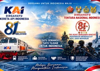 Half Marathon HUT KAI dan TNI Digelar di Tugu Adipura, Ajak Warga Lampung Satukan Langkah