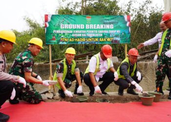Danrem Gatam: Jembatan Ini Penghubung Harapan dan Masa Depan Anak-Anak