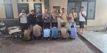 Tawuran di Jalan Soekarno Hatta Bandar Lampung, Polisi Amankan 6 Pelajar